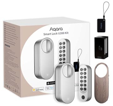 Kit Serrure connectée et Clavier AQara Smart Lock U200 Argent