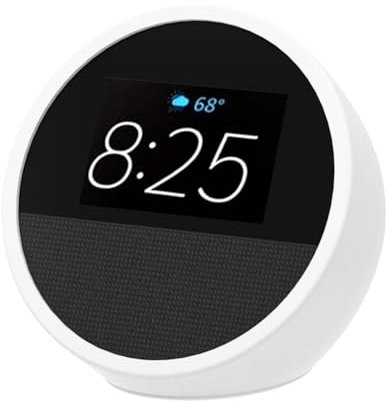 Fiorky Silicone Protective Case Silicone Protective Sleeve Smart Speaker Case dstproof Cover for Amzon Echo Spot 2024