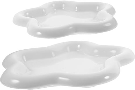 Cabilock Assiette En Céramique - Dessert Salade Gâteau Assiette De Service Pour Barbecue Vaisselle Parfaite Pour