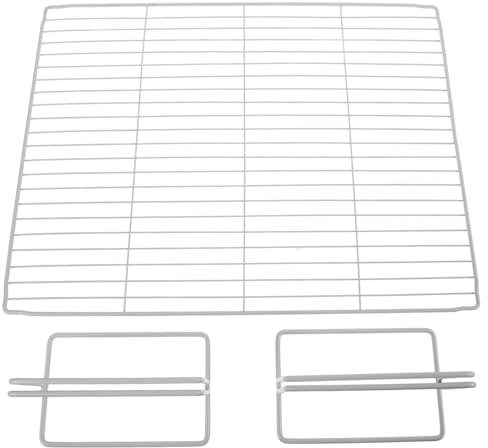 BESTonZON Drahttrennwand Aus Eisen Für Gewerbliche Gefrierschränke Drahttrennwand Für Gefrierschränke Netztrennwand Gefrierschrank-Netztrennwand Gefrierschrank-Trennwand (45 X 35 Cm/17 X 13