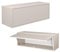 PLATAN ROOM Hängeschrank Schrank 60 cm 80 xm 100 cm Küchen-Klapphängeschrank für Bad, Flur, Wohnzimmer Wandschrank (Kaschmir, 100 x 35 x 35)