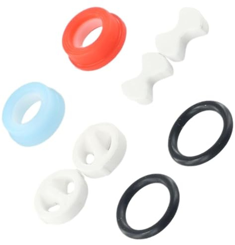 16-Piece Faucet Repair Kit | Ceramic Disc Cartridges & Silicone Washers, Universal Fit Valve Replacement for Kitchen/Bathroom Tap (Leak-Proof Plumbing Tools)
