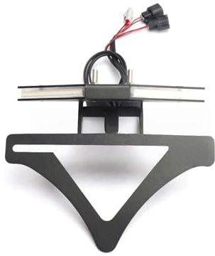 Motorrad-Kennzeichenhalterung Motorrad Für Kawasaki Z1000 z1000 Z 1000 2018-2023 2022 für LED Beleuchtung Drehen Halterung Hinten Kennzeichen Halter