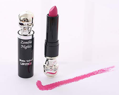 Saffron - Zombie Nights Matte Velvet Lipstick (06 Pink Velvet)