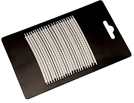 Musiclily Pro 2,7mm Gitarren Bunddraht 24 Stück Jumbo Guitar Fret Wire Edelstahl Bunddraht Set für USA LP Epiphone Style E-Gitarre Bass