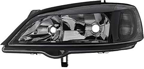 Scheinwerfer Hauptscheinwerfer Frontscheinwerfer links Schwarz H7/HB3 für Modell Astra G (F35/F48/F69/F70) Baujahr: 02/1998-01/2005