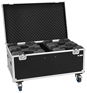 ROADINGER Flightcase 4x LED TMH-X7 Moving head | PRO Flightcase für 4 x Eurolite LED TMH-X7 Moving-Head