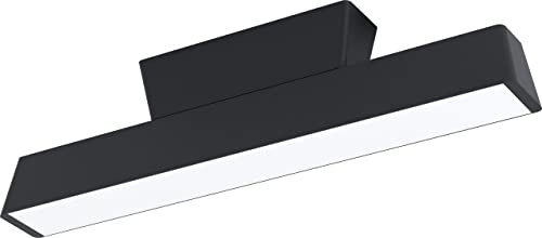 EGLO connect.z Smart-Home LED Deckenleuchte Simolaris-Z, Deckenlampe, ZigBee, App und Sprachsteuerung Alexa, Lichtfarbe einstellbar (warmweiß-kaltweiß), RGB, dimmbar, L 47 cm