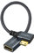 Twozoh Câble Adaptateur Mini HDMI vers HDMI 0,2M, Nylon tressé à 90 Degrés à angle droit Mâle Mini HDMI vers Femelle HDMI Câble extension Supporte 3D/4K 1080p