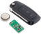 Schlüssel Autoschlüssel Funk Fernbedienung 3 Tasten 433MHz Sender 4D60 Transponder mit Elektronik Schlüsselgehäuse Fräsen für Fiesta MK6 Focus MK2 B Max cmax Galaxy WA6 Mondeo MK4 BA7 S-Max Ecosport