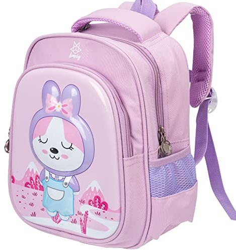 limely© Kinderrucksack, Rucksack Kinder, Kita Rucksack, Kindergartenrucksack jungen, Kindergartenrucksack mädchen, Wanderrucksack (Rosa)
