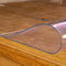 laro 2 mm Dicke Tischfolie Tischdecke Transparent Durchsichtig Abwaschbar Garten-Tischdecke Tischschutz-Folie PVC Plastik-Tischdecken Wasserabweisend Eckig Meterware, Größe:40x90