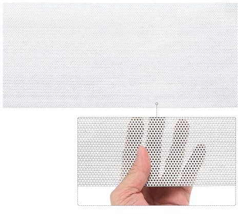 PATIKIL Foglio Forato in Acciaio Inossidabile 304, 23,6 x 11,8 Foro 0,06 Rete Metallico Espansa 19GA per Schermi Decorativi Griglie Ventilazione Fumatori