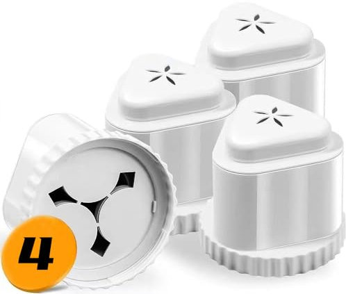 Fiitzn Wasserkrugfilter Ersatz für Epic Wasserfilter, gleichzeitig kompatibel mit Epic Pure, Seychelle, Aquagear Spender. BPA-frei. Entfernt Fluorid, Chlor, Blei (4er-Pack) (4)