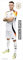 K&L Wall Art DFB Wandsticker Deutsche Nationalmannschaft Wandtattoo Fußballspieler Logo Fußball Trikot - Offizielles Lizenzprodukt (Groß, 30x90 cm, DFB)