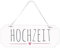 Frau WunderVoll® Schild Hochzeit, 40 x 15 cm/Wegweiser, Hochzeit Vintage, Hochzeitsschild, Kirche, Standesamt, Stuhldekoration, Hochzeitsgeschenke Brautpaar Schild