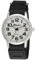 Ravel - Moderne Workwear-Herrenuhr mit einfach zu befestigendem Armband - Silberton/Weißes Zifferblatt/Schwarzes Armband