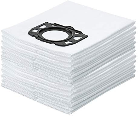 12x Vacuum Cleaner Fleer Filter Dust Bags Compatible with Karcher WD4 WD5 WD6 MV4 MV5 MV6 P Premium WD5.200 MP WD5.600 MP WD6P Car Renovation Vac WD 4.290 Wet & Dry 2.863-006.0 28630060