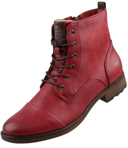 MUSTANG Femme 1359502/5 Bottine, Rouge, 38 EU