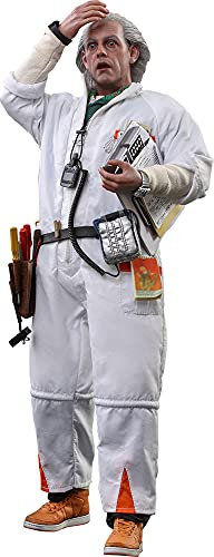 Hot Toys 1:6 Dr. Brown - Zurück in die Zukunft, Weiß