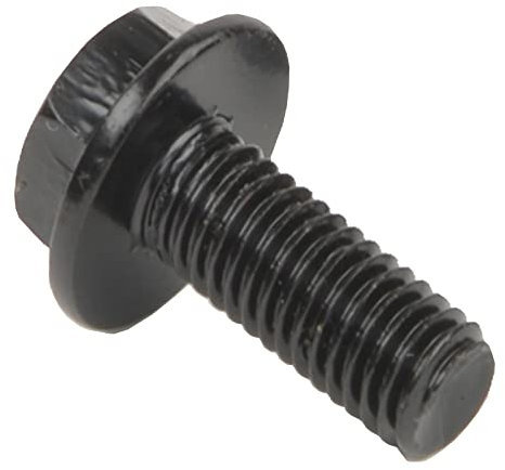 Spares2go Lawnmower Blade Bolt Retaining Screw M8 8mm x 20mm (Black)