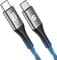 Silkland USB C to USB C Cable 2M 60W, C Charger Cable Fast Charge, Nylon Braided C to C Charger Cable Fast Charge for iPhone 16/Plus/Pro/Pro Max, Samsung S24 S23 Ultra/S24 S23/A14/A54, Pixel 8 Pro 8