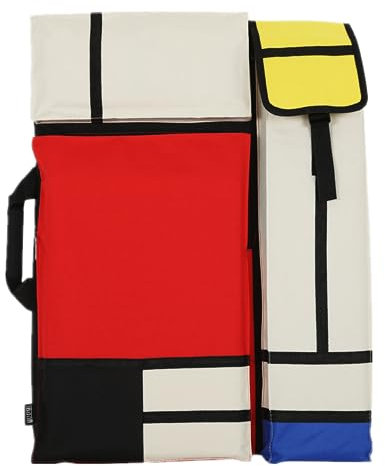 Borsa da Disegno A2 A3 per Bambini e Adulti - Zaino Impermeabile per Tavolo da Disegno, Cartelle, Pittura - Borsa a Tracolla per Artisti con Portfolio e Piatti