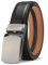 SENDEFN Gürtel Herren, Ledergürtel herren Ratsche Automatikschließe für Herren Business Anzug, Breit 35mm,Größe Einstellbar Belt