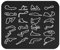 Tapis de souris Formule 1 Cadeau pour F1 Tapis de souris 240 x 200 x 4 mm Couleur : cadeau Formule 1