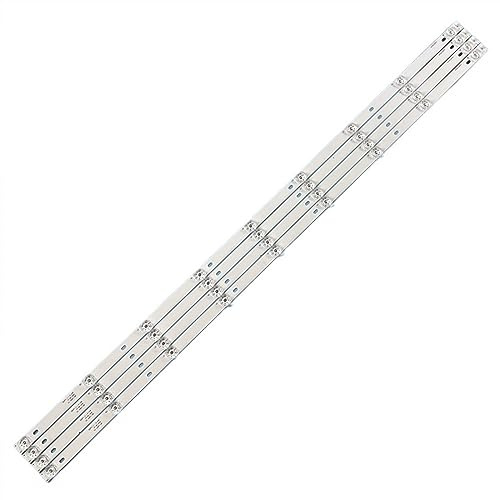 LOTOAK Lampade retroilluminate a LED compatibili for Q.Bell QT50K13 Telefunken 50'' TV TF-LED50S84T2SU LED50M01SU Soundmax 43MK-C50005-23V4 9S1P 50P28 4X9