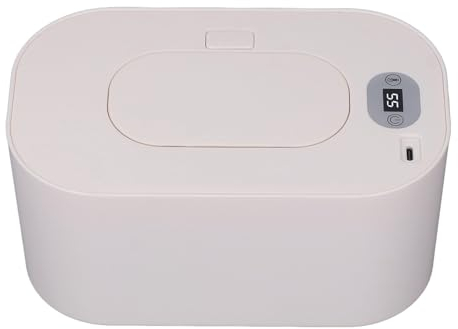 Fockety Baby-Feuchttuchwärmer, tragbarer USB-Baby-Feuchttuchspender, Schnellheizung mit konstanter Temperatur, intelligente Windeltuchwärmer für Neugeborene, unverzichtbar für Babys