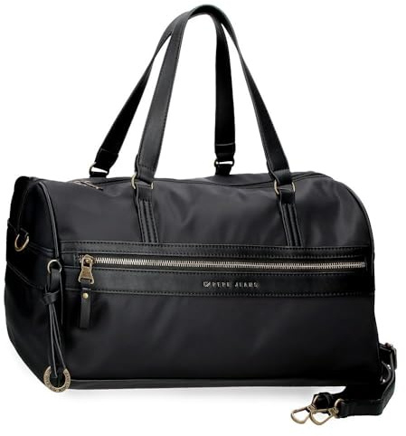 Pepe jeans Morgan, lässige Rucksäcke, Reisetaschen, beiges und schwarzes Kunstleder für Damen, von Joumma Bags