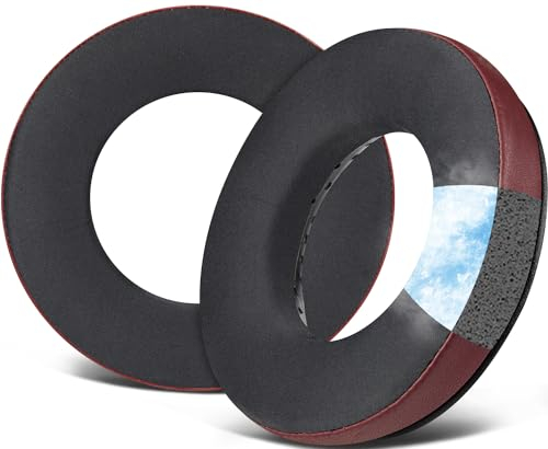 SOULWIT Kühlgel Ersatzpolster Ersatz Ohrpolster für DT770/Pro DT880/Pro DT 990/Pro, DT440/DT550/DT790/DT797/DT831/DT860/T70/T90/T5P/MMX300/TYGR 300R/HS200/HS400/HS800/RSX700/DT1770 Pro/DT1990 Pro