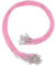 sourcing map 20Pcs Waxed Necklace Cord Bulk Pink 1.5mm Dia 18 Necklace String Rope with Chain Clasp for Pendants Bracelets Jewelry Making Supplies Accessories
