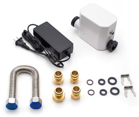 Ohne Wassertank Intelligente Toiletten Druckerhöhungs Pumpe, Automatische Haushaltswasserpumpe mit Wellrohr 30L/MIN 90W DC 24V