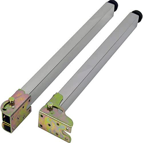 Pied de table extensible en acier inoxydable Hauteur réglable 116 cm pour meubles et comptoirs