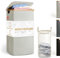 Blumtal Wäschekorb 100L - Wäschesammler mit herausnehmbarem Wäschesack - Wäschekorb schmal - laundry baskets - Pfandflaschensammelbehälter mit Deckel - Wäschekorb beige - laundry bag