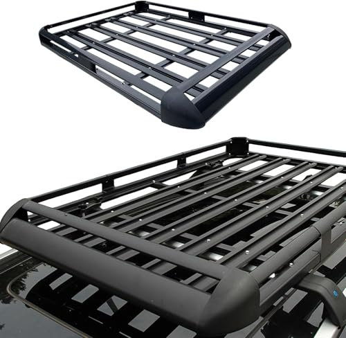Porte Bagages de Toit de Voiture pour Jeep Wrangler RHD/Sahara Altitude/High Altitude/Rubicon 392, Panier de Toit Galerie de Toit Panier à Bagages pour Transporter Matériels