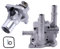 Termostato per auto/Misura for Chevrolet Aveo Cruze Termostato del liquido di raffreddamento motore e alloggiamento in alluminio 96984103 96817255 /Misura for Opel Astra Zafira Signum Vectra Termosta