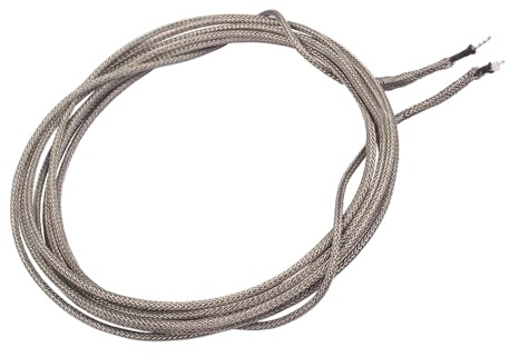 SPYMINNPOO Gitarrendraht, Geflochtener, Abgeschirmter Draht aus Verzinntem Kupfer, 300 Cm Länge, Ideal für die Reparatur von E-Gitarren und den Einbau von Teilen