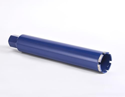 Diamantbohrkrone UNC 1 1/4 Zoll 26-244 mm Durchmesser 400mm LängBohrkrone Kernbohrer mit Turbo Diamantsegmenten (Ø 63mm x L 400mm)