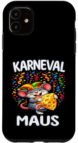 Carnival Mouse – Fasching Fastnacht Confetti Carnival Mouse Case for iPhone 11