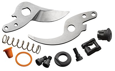 Original Ersatzteil-Set für Fiskars Profi Bypass Gartenschere PB-8 M / L, Mit Klingen, Feder, Schloss und Schrauben, Grau/Schwarz, 1026280