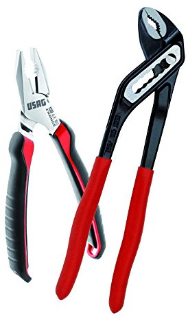 USAG 150 AX/SP2 U01500202 Assortimento con Pinza Universale e Pinza Regolabile (2 pezzi)