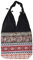 GURU SHOP Sadhu Bag, Ethno Schulterbeutel, Hippie Tasche aus Thailand - Bordeauxrot, Unisex - Erwachsene, Baumwolle, 30x30x10 cm