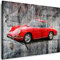 Myartstyle - Bilder Auto Porsche 60 x 40 cm Leinwandbilder XXL - 1 Teilige Wandbilder Sport Kunstdrucke w-a-2024-41