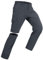 33,000ft Wanderhose Herren Zip Off Trekkinghose, Atmungsaktiv Abnehmbar Stretch Outdoorhose mit 6 Taschen，Sommer Funktionshose Schnell Trockend Leichte Kurze Hose für Wandern Fahrrad Grau