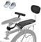 Child Bike Seat, Kids Bicycle Cushion Backrest Armrest Footrest Set Child Bike Back Rear Seat Child Safety Cushion Including Cushion and Backrest Mountain Bicycle Rear Seat Bike Parts Accessories