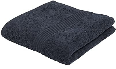 Today Serviette de Bain Coton 50X90 uni Essential Navy