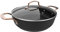 Cecotec Olla Baja Polka Fantasy 28 Low Pot Golden. 28 cm, Capacidad 7,1 L, Aluminio Forjado, Revestimiento antiadherente Platinum Plus Teflon, Libre PFOA, Apta para todo tipo de cocinas, Tapa